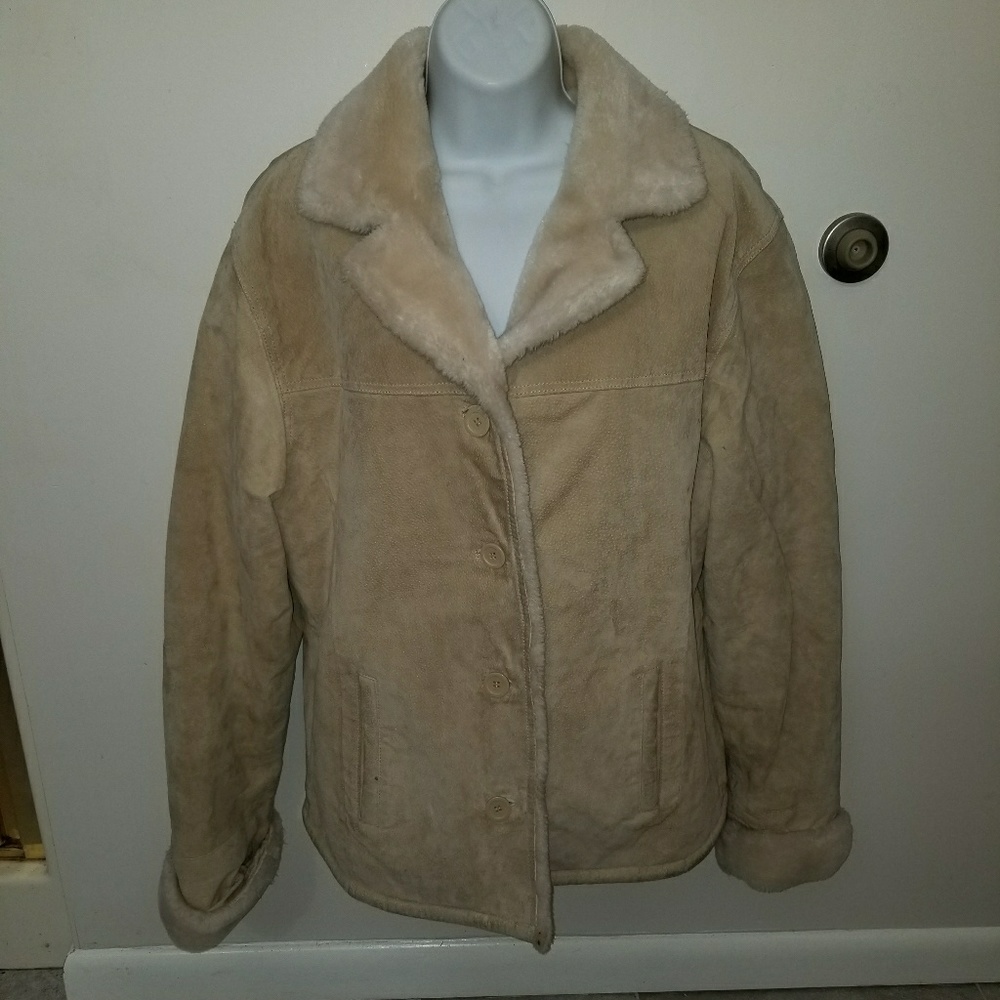 Women's Leather XL FUR COAT - ADLER COLLECTION